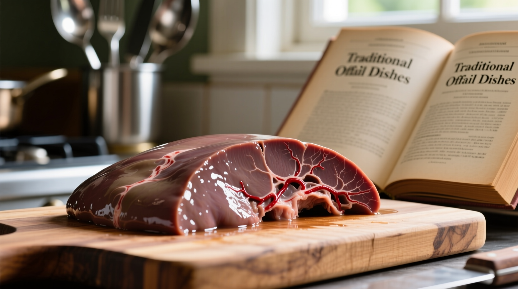 what does liver taste like