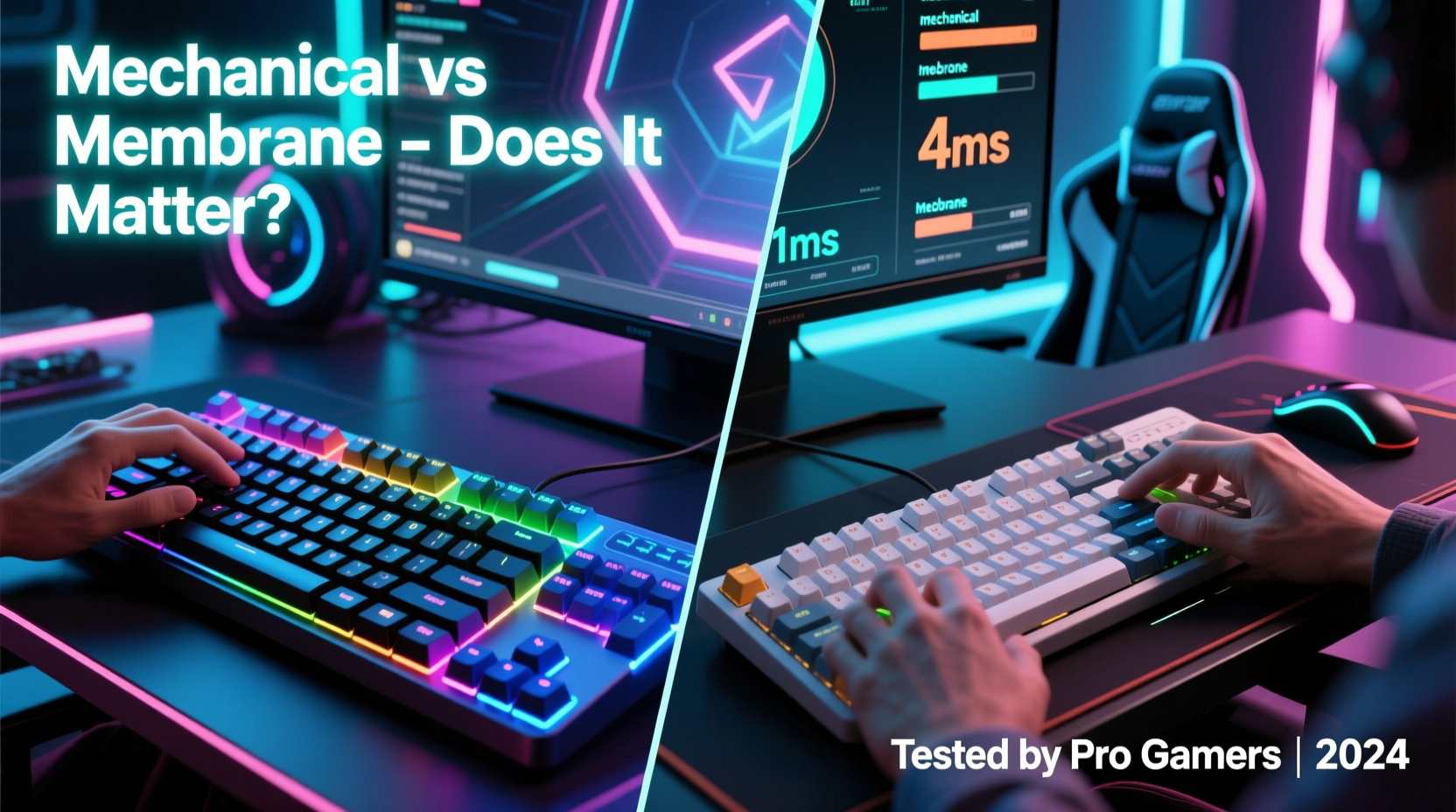 mechanical keyboard vs membrane which one actually improves your gaming performance