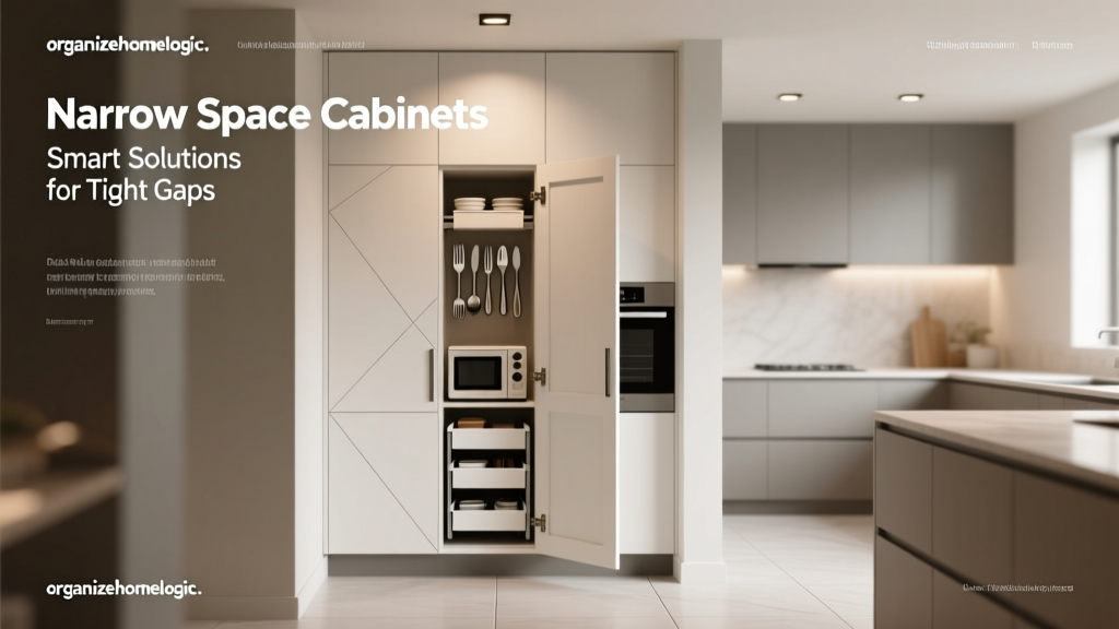 Narrow Space Cabinets: Smart Solutions for Tight Gaps