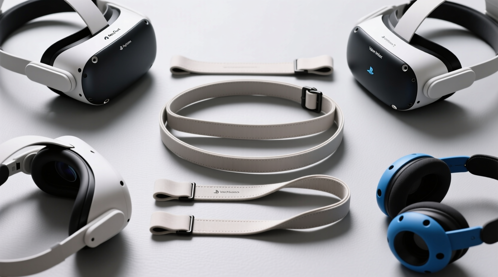 vr strap storage flat without kinking