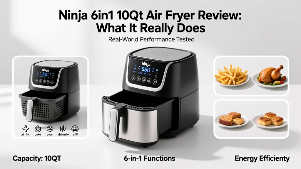 Ninja 6-in-1 10-Qt Air Fryer Review: Real Results