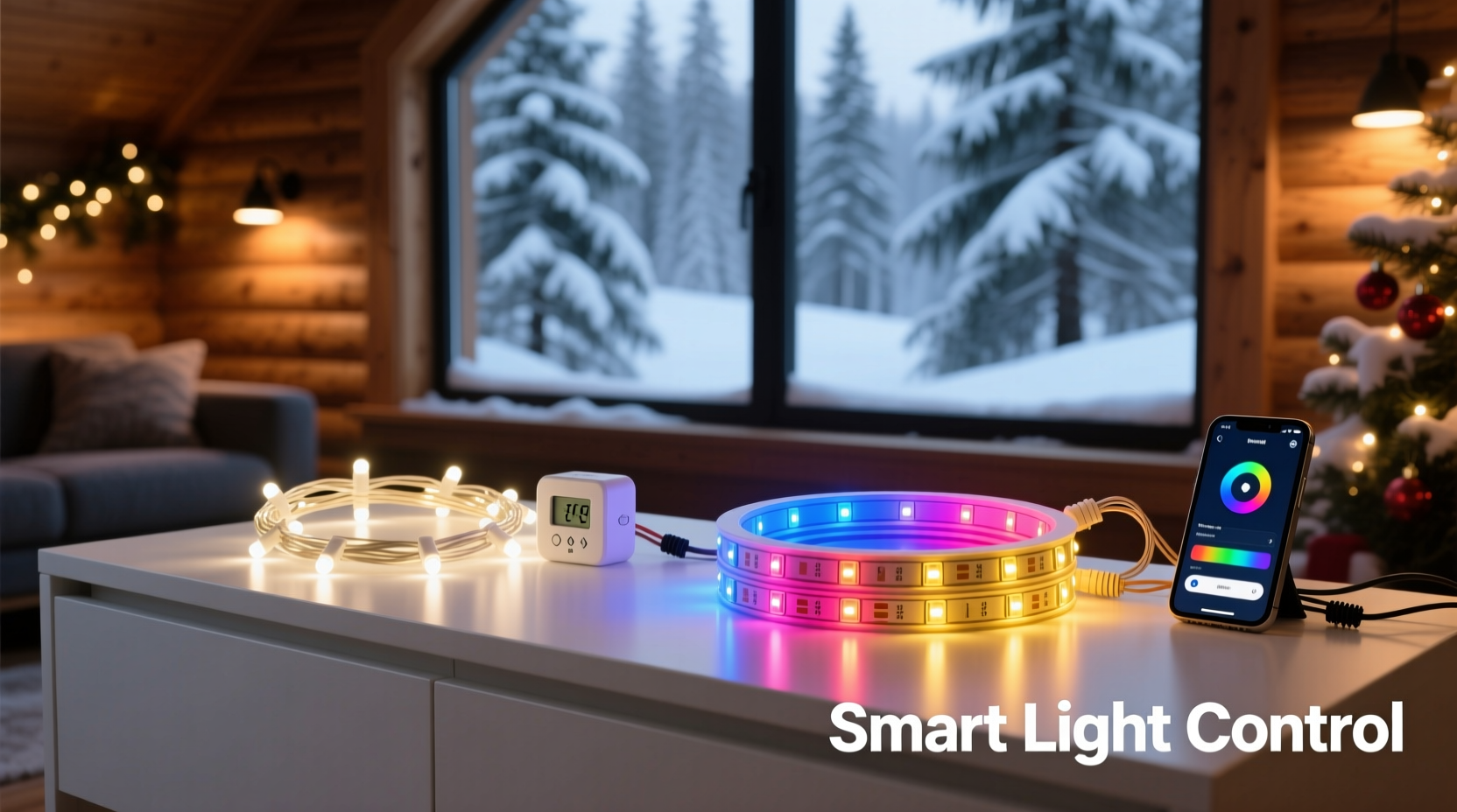 programmable rgb vs fixed color smart christmas lights creative options