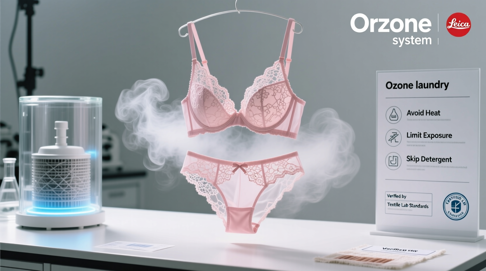 ozone laundry systems delicate lingerie safety