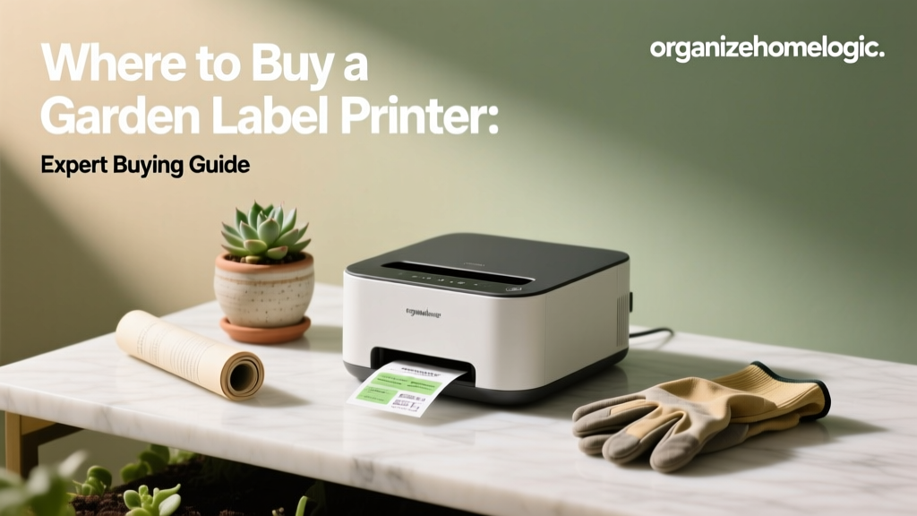 Where to Buy a Garden Label Printer: Expert Buying Guide