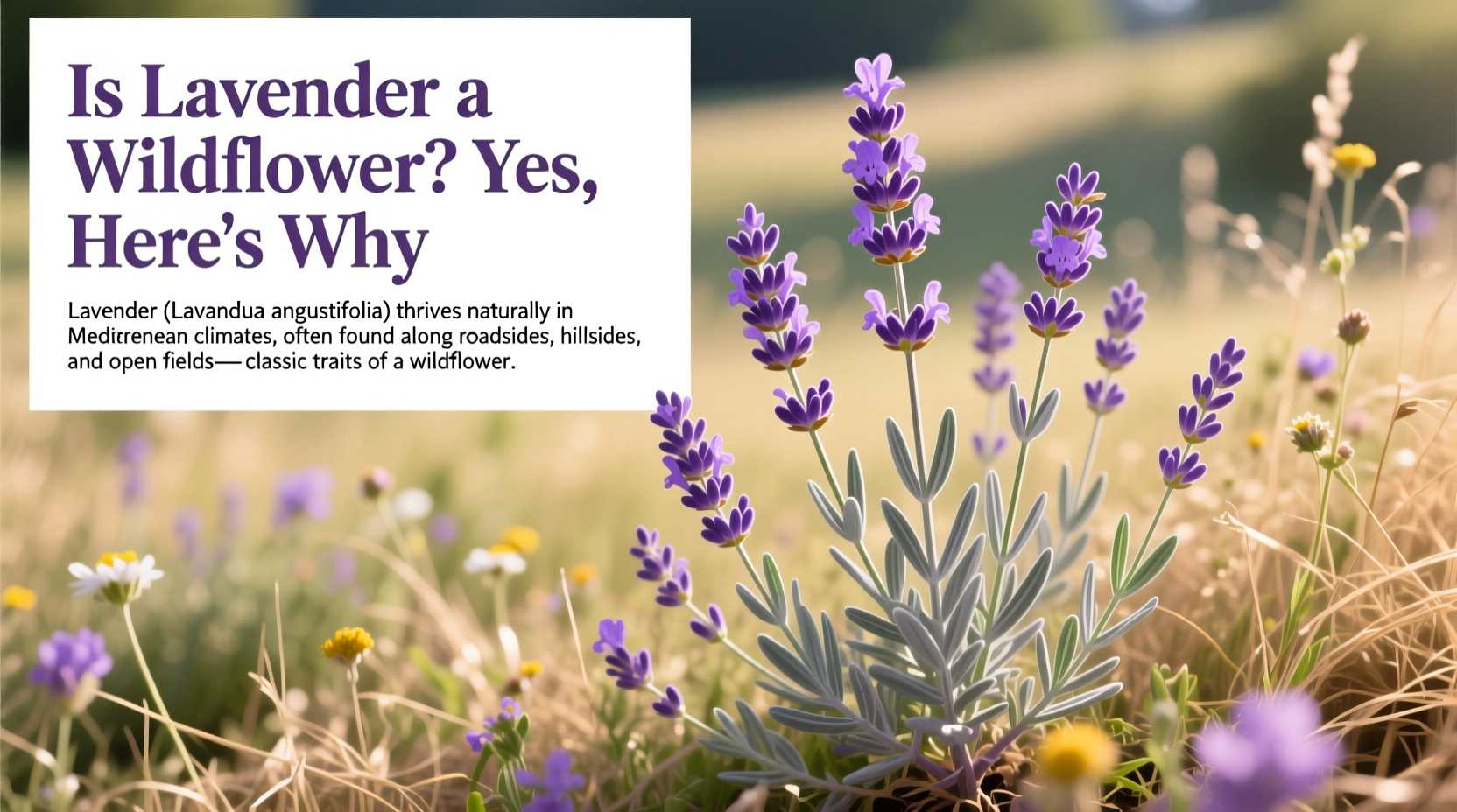 Is Lavender a Wildflower? 5 Facts | TheHomeSprouts
