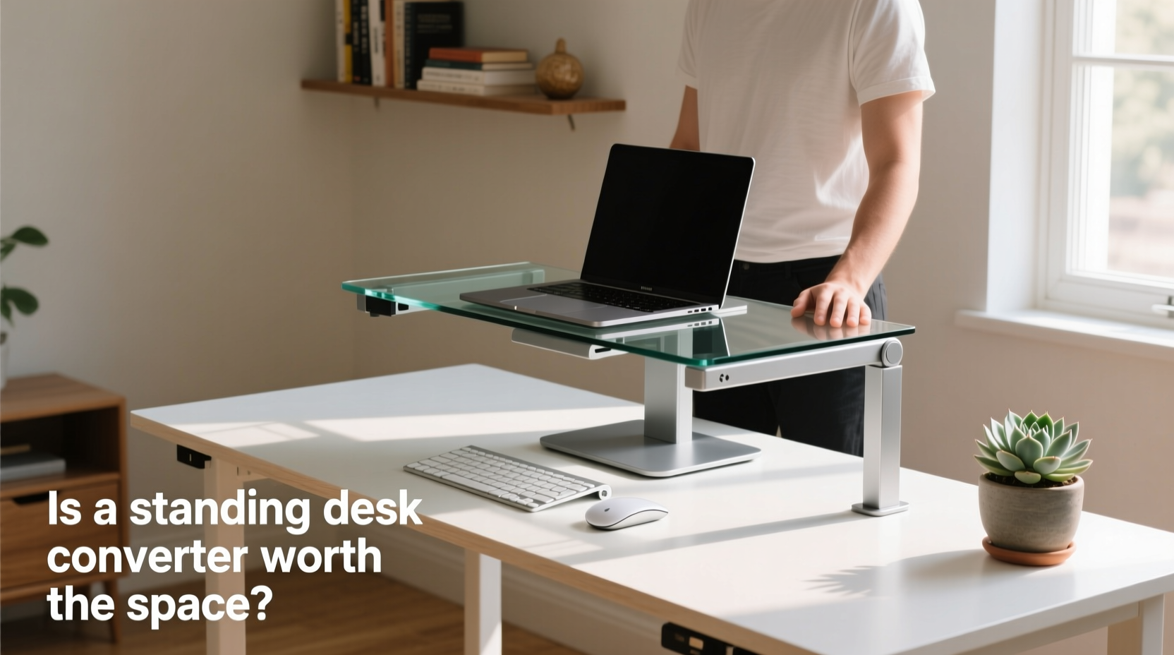 is a standing desk converter worth the space on your existing setup
