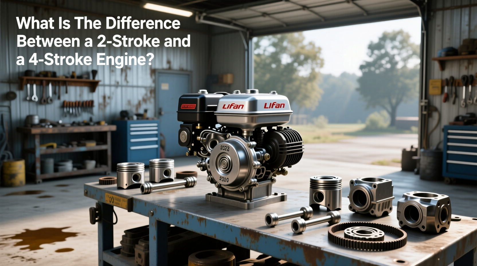 How to Choose Lifan 4 Stroke 2 Cylinder Engine, What Is the Difference Between 2-Stroke and 4-Stroke?