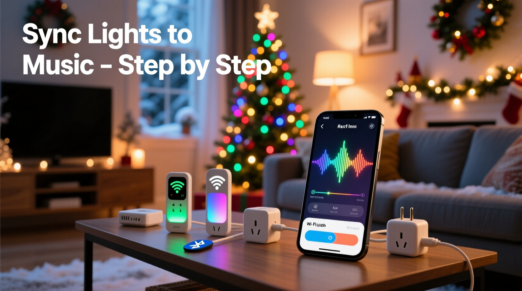 how to sync your christmas lights with music using affordable smart devices
