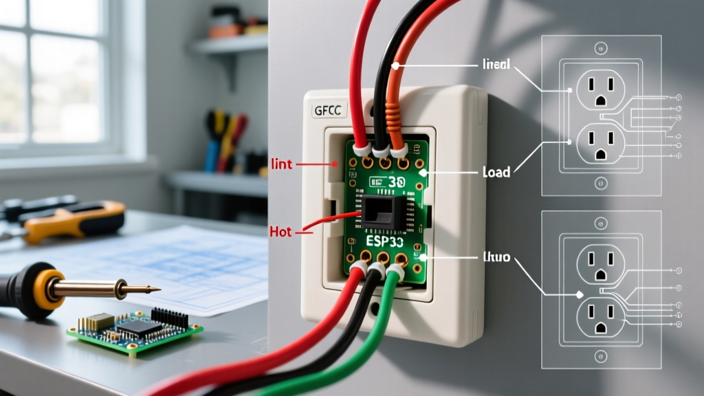 Step-by-Step Wiring Diagram for GFCI Outlet Installation