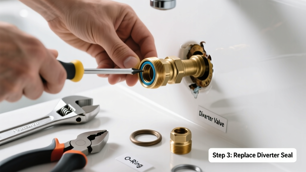 How to Fix a Broken Tub Spout Diverter