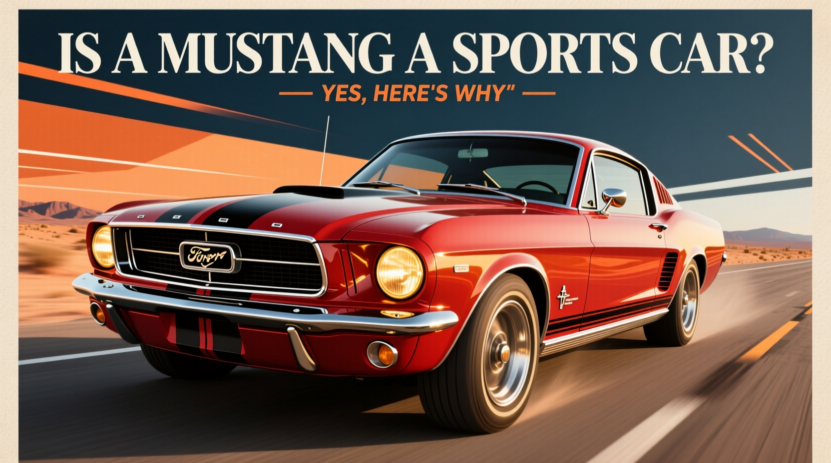 is a mustang a sports car