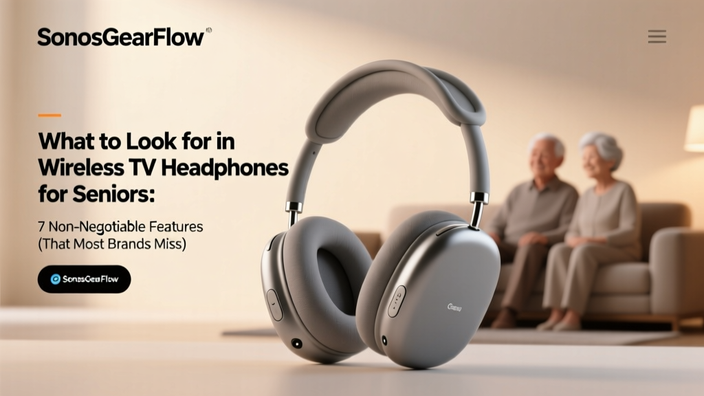 Wireless TV Headphones for Seniors: 7 Must-Have Features