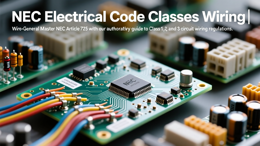 Electrical Code Classes Explained: NEC Wiring Standards