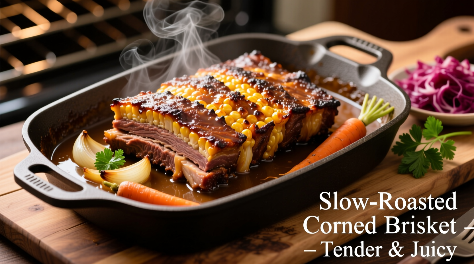 how to cook corned brisket in the oven