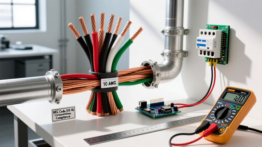 30 Amp Wire Size 240V: AWG Sizing, Voltage Drop, and NEC Rules