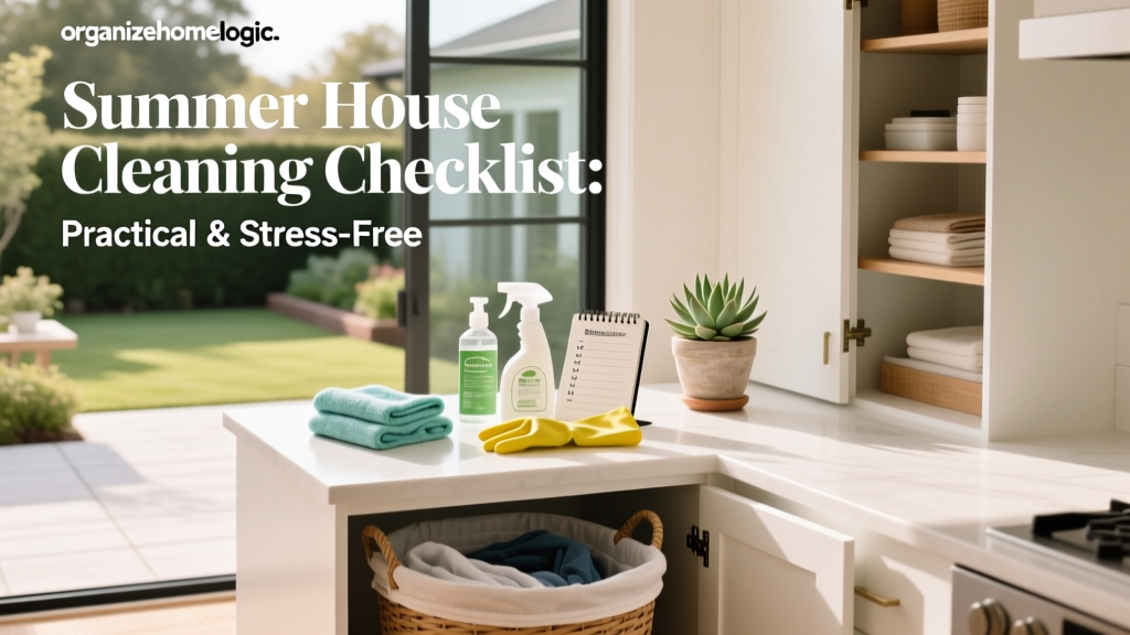 Summer House Cleaning Checklist: Practical & Stress-Free