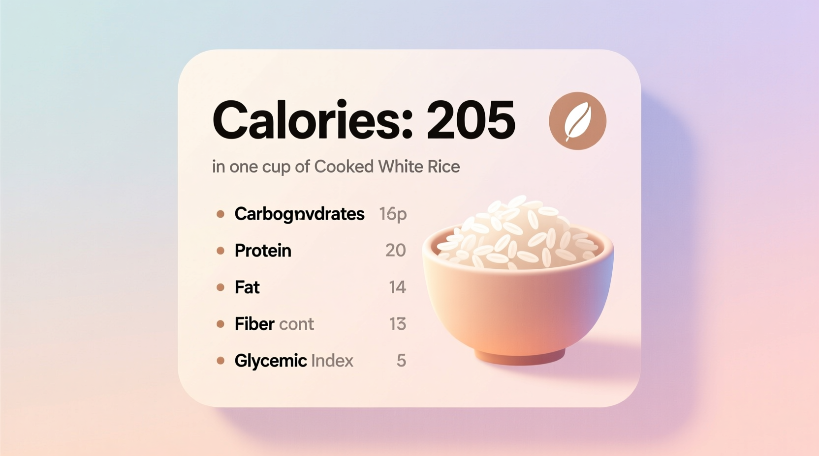 how many calories in one cup of cooked white rice