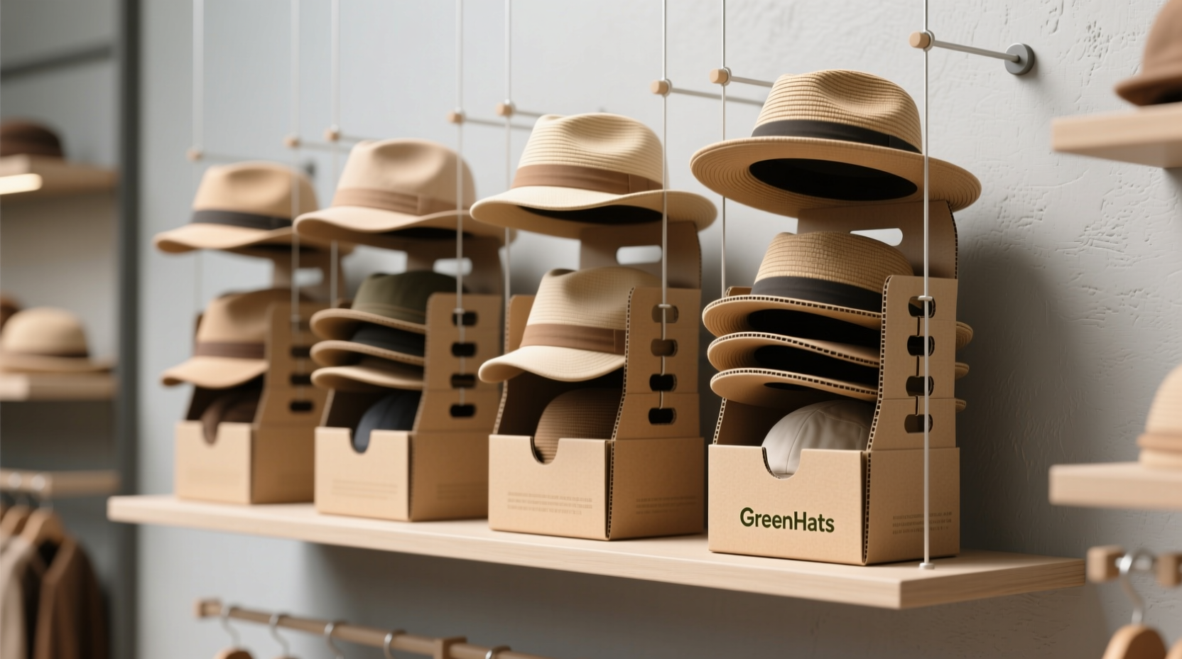 closet organization tips store seasonal hats without flattening brims