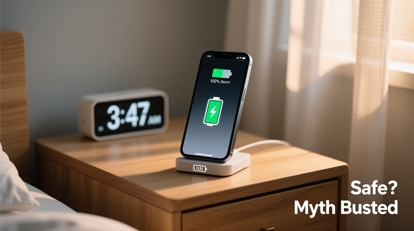 is it safe to charge phone overnight modern lithium myths