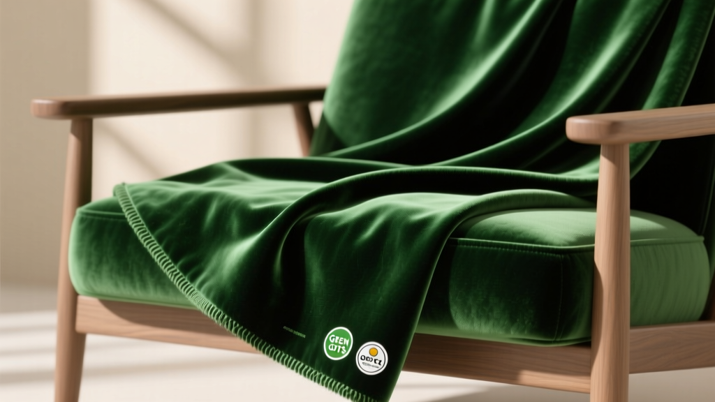 Green Velvet Upholstery Fabric: Sustainable Luxury Explained