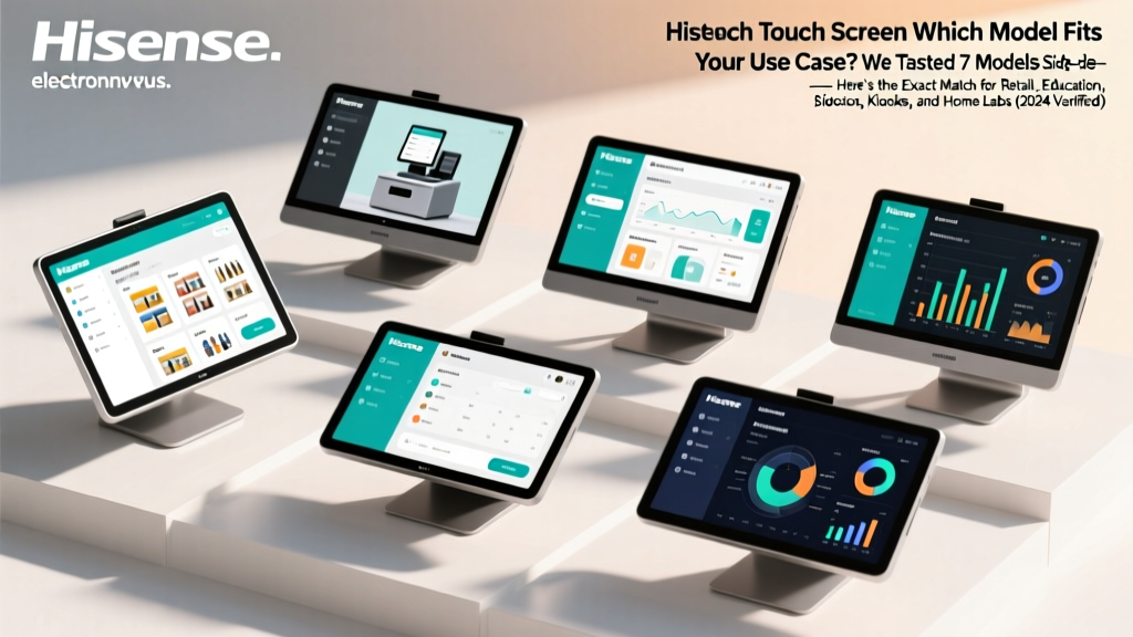 Hisense Touch Screen Which Model Fits Your Use Case? We Tested 7 Models Side-by-Side — Here’s the Exact Match for Retail, Education, Kiosks, and Home Labs (2024 Verified)