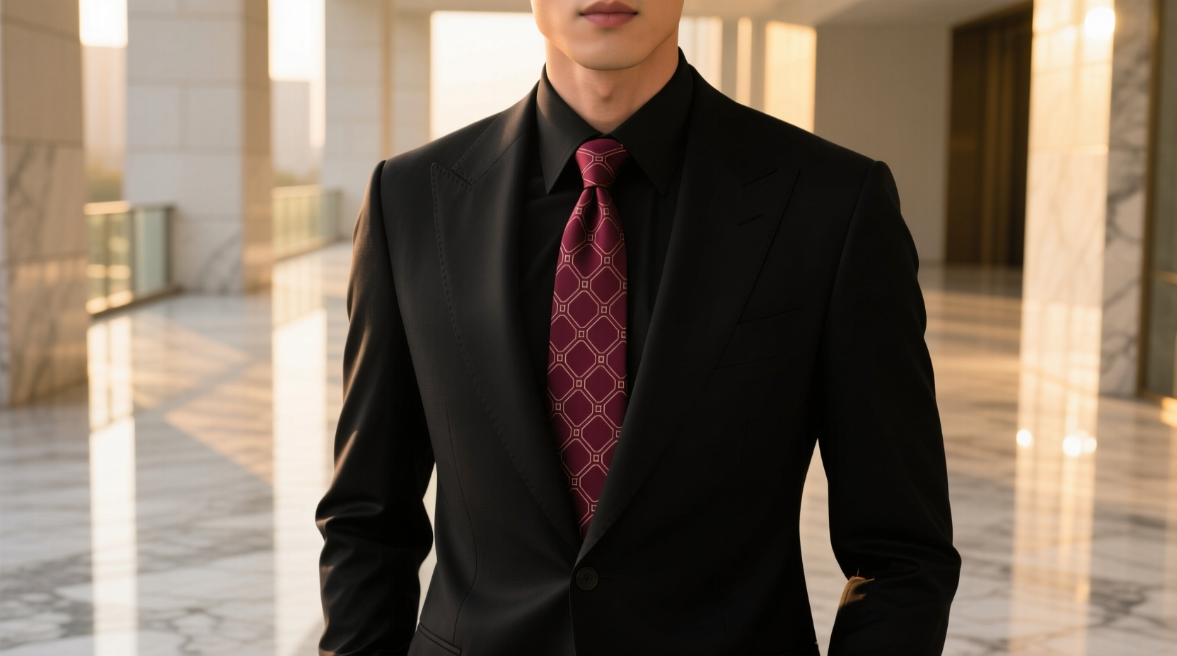 find the perfect tie to match your suit with the lapel