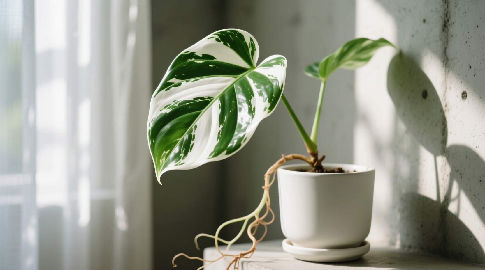 epipremnum pinnatum albo variegated