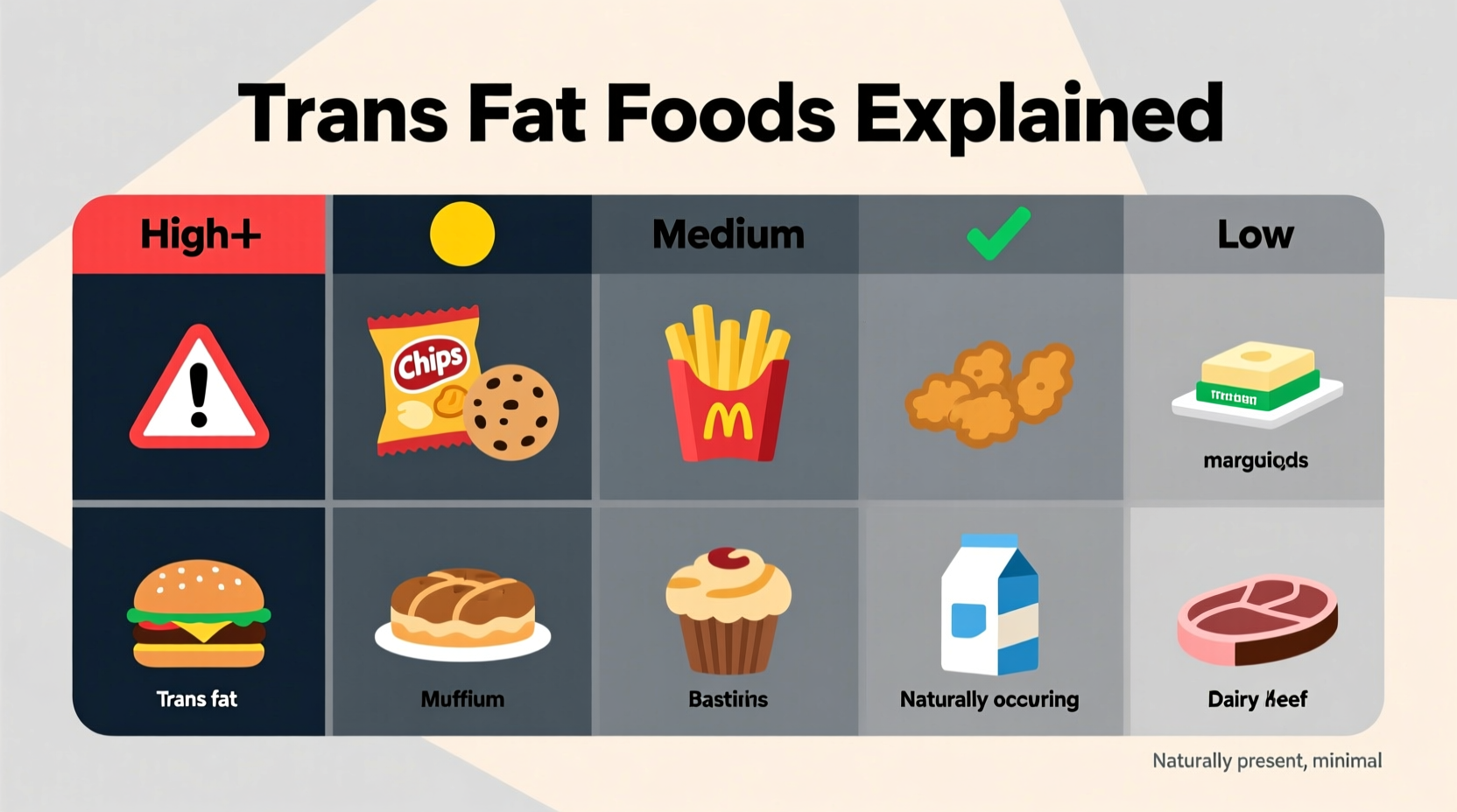 What Foods Contain Trans Fat: Complete Guide & Healthy Swaps