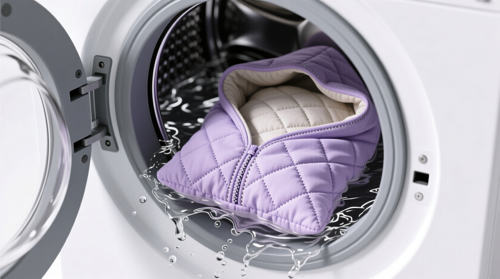 how to wash weighted sleep sack covers safely