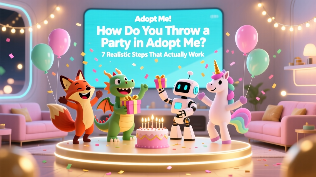 Adopt Me Party Guide: 7 Realistic Steps (2026)