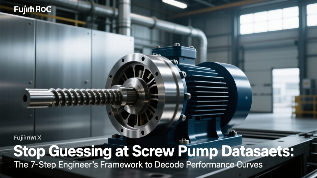 Screw Pump Datasheets: 7-Step Engineer’s Framework