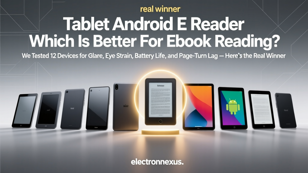 Tablet Android E Reader Which Is Better For Ebook Reading? We Tested 12 Devices for Glare, Eye Strain, Battery Life, and Page-Turn Lag — Here’s the Real Winner