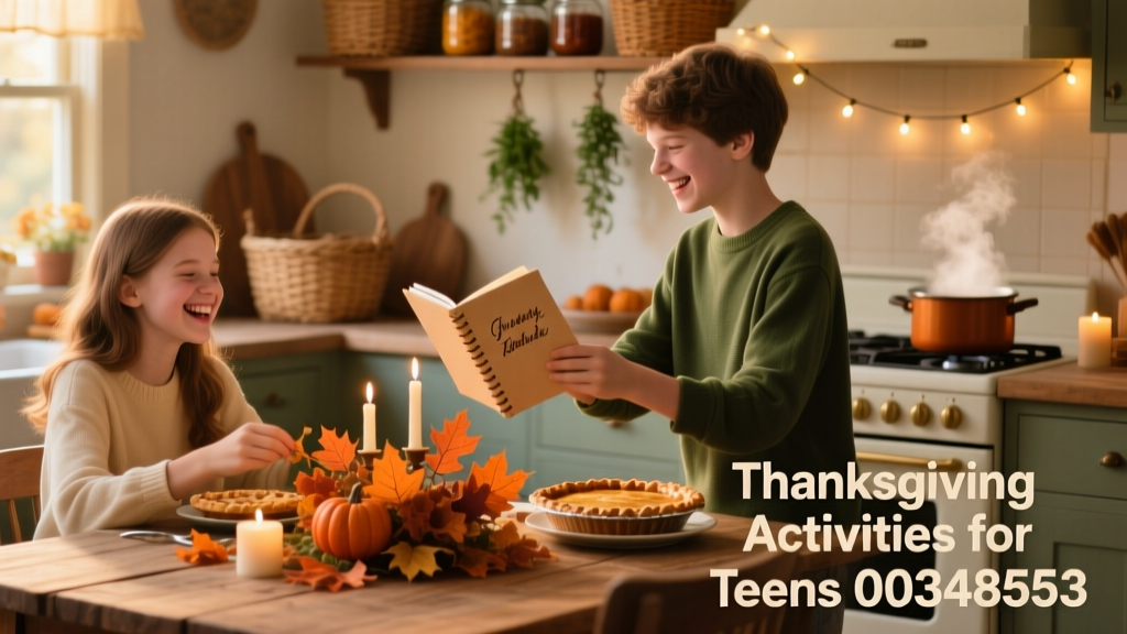 12 Meaningful Thanksgiving Activities for Teens (Ages 13–19) That Build Connection, Creativity, and Community