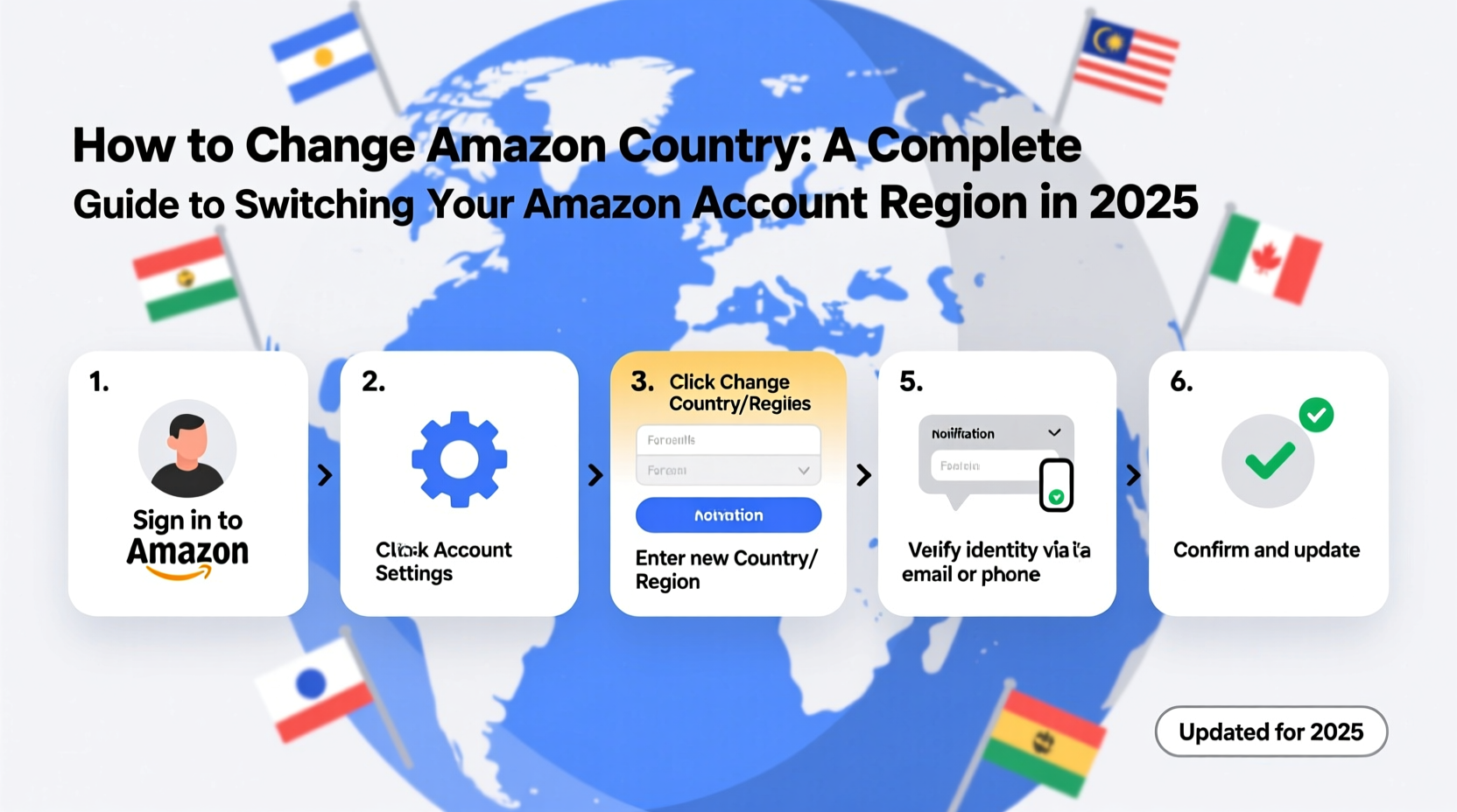 How to Change Amazon Country: A Complete Guide to Switching Your Amazon Account Region in 2025