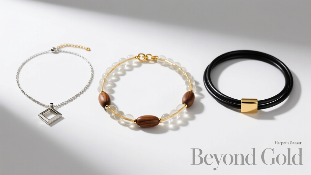 Beyond Gold: Sophisticated Necklace Alternatives for Discerning Wearers