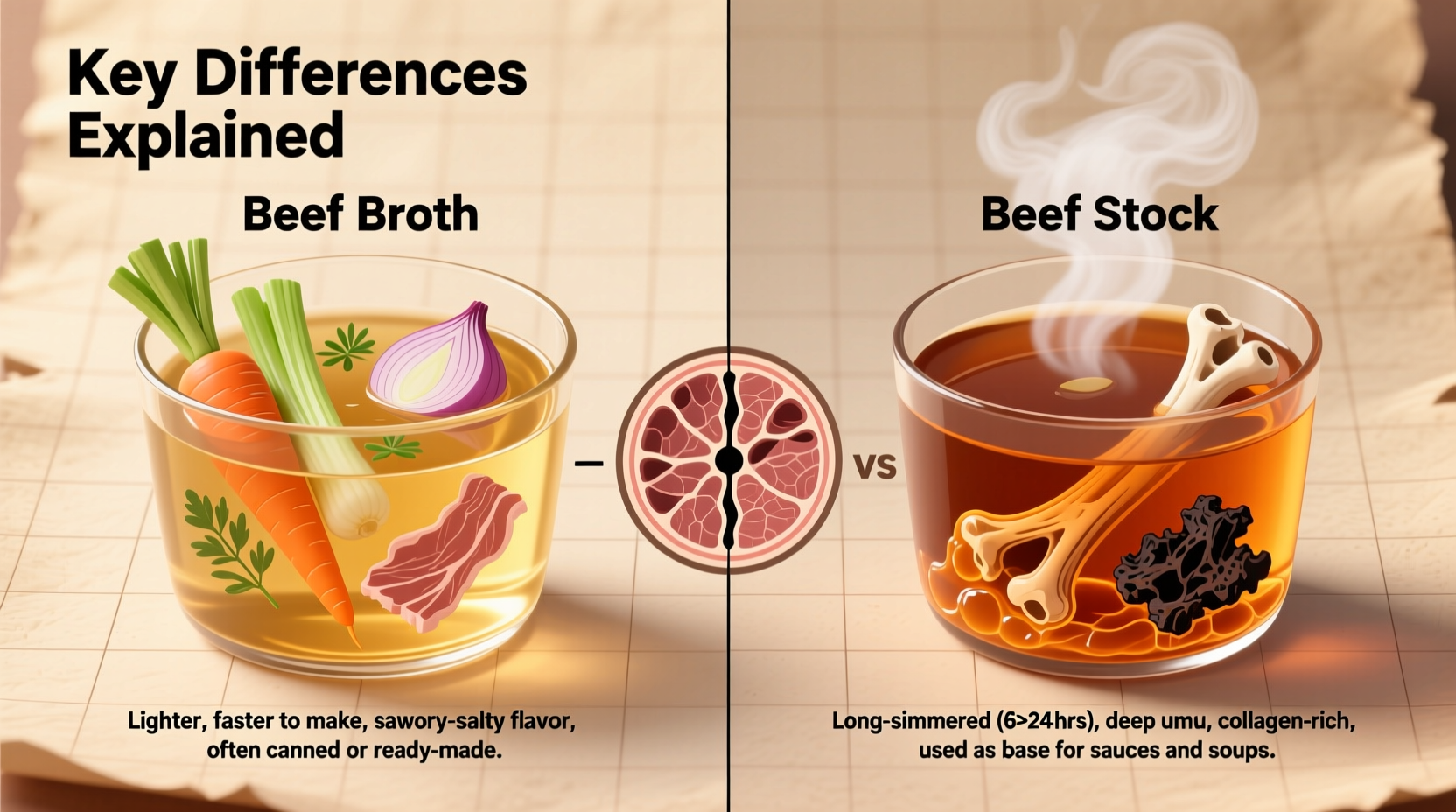 beef broth vs stock key differences explained