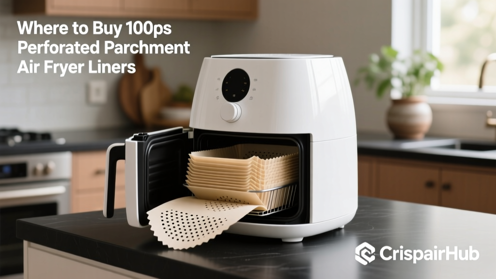Where to Buy 100pcs Perforated Parchment Air Fryer Liners