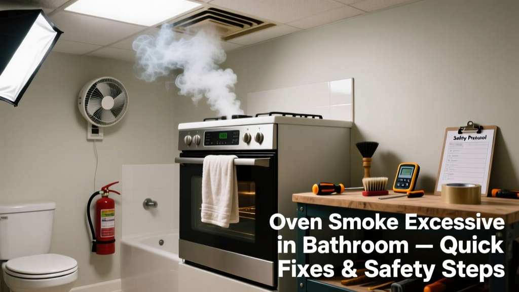 Oven Smoke Excessive in Bathroom: Quick Fixes & Safety Steps