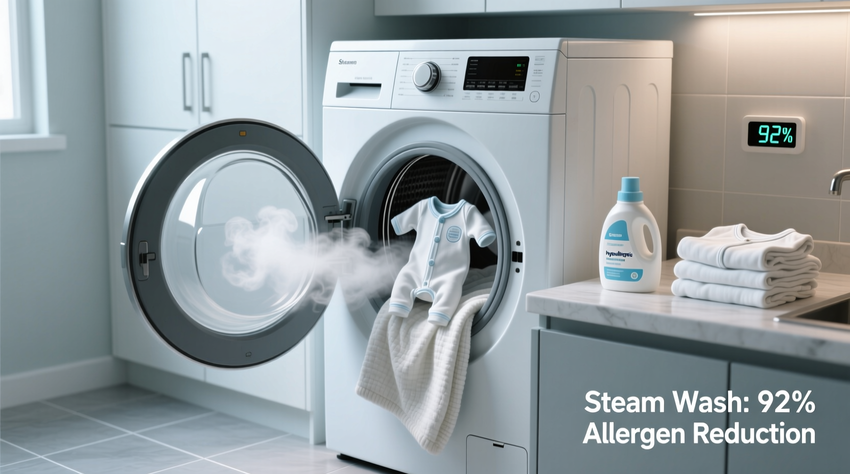 is a steam washer worth it for baby bedding