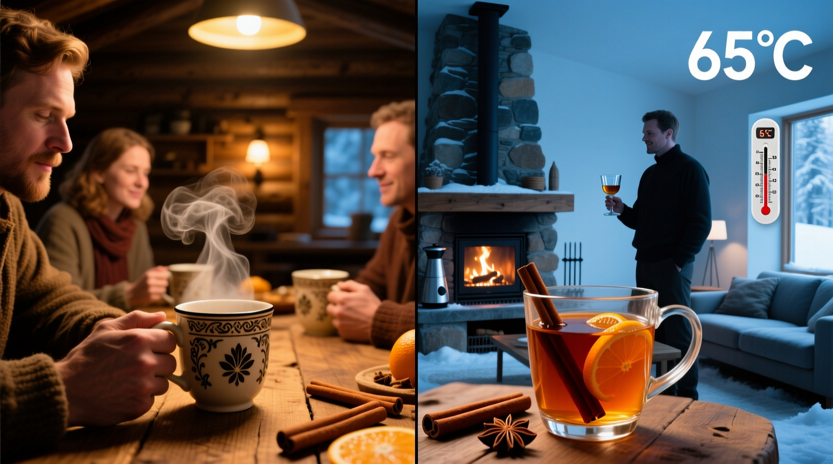 why do some people prefer warm mulled wine while others insist it must be hot but not boiling