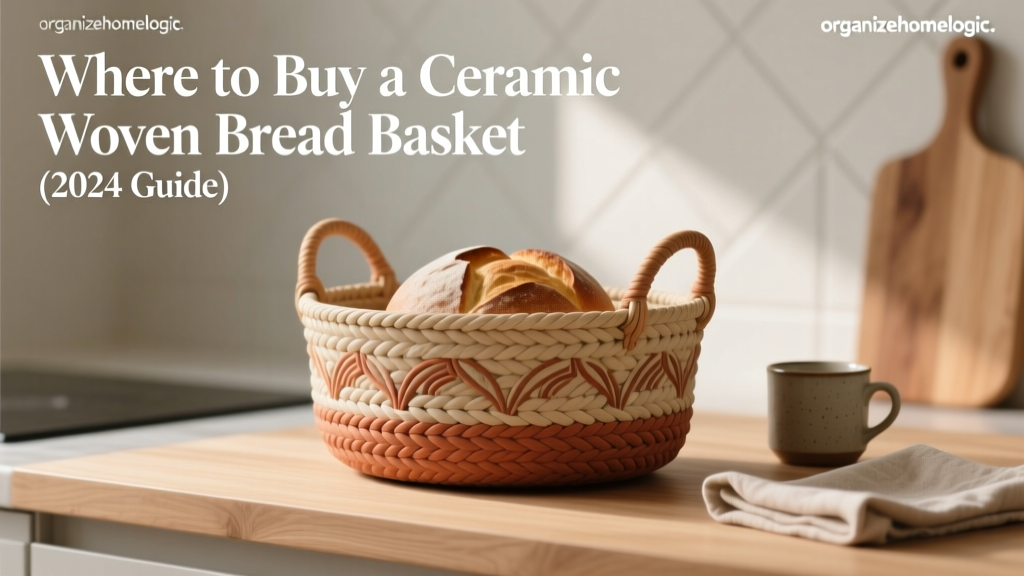 Where to Buy a Ceramic Woven Bread Basket (2024 Guide)