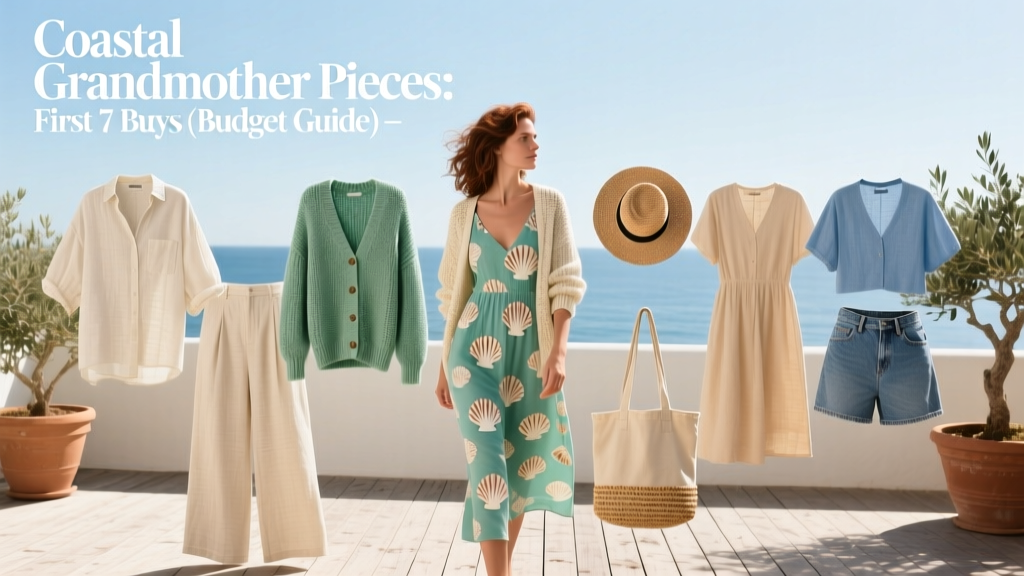 Coastal Grandmother Pieces: First 7 Buys (Budget Guide)