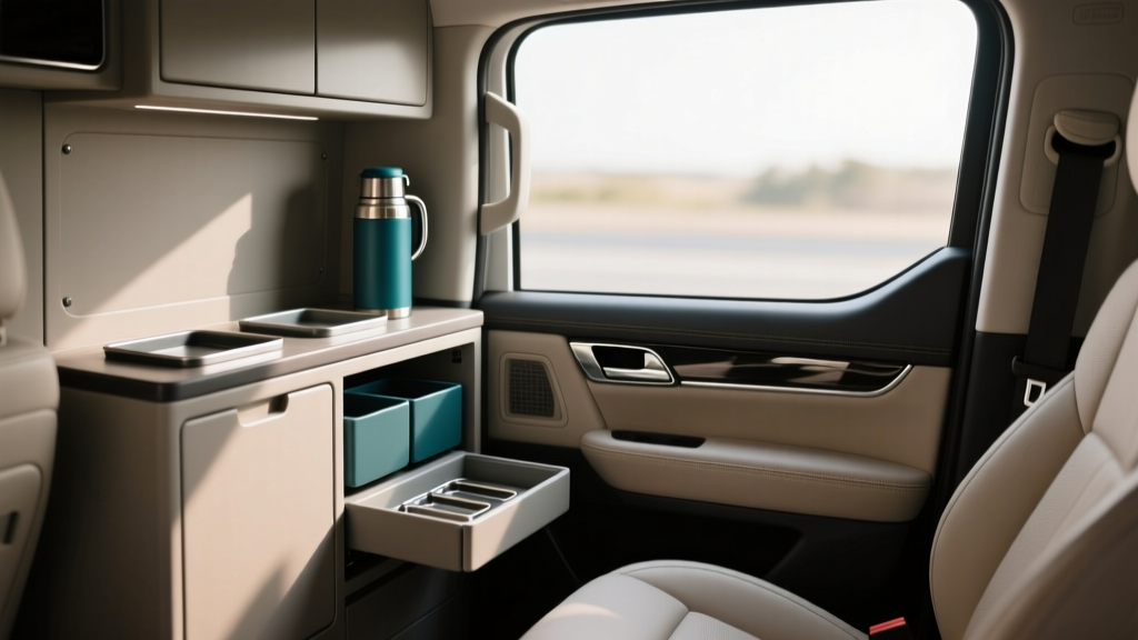 Commercial Vehicle Thermos Storage Guide - CarInteriorMix