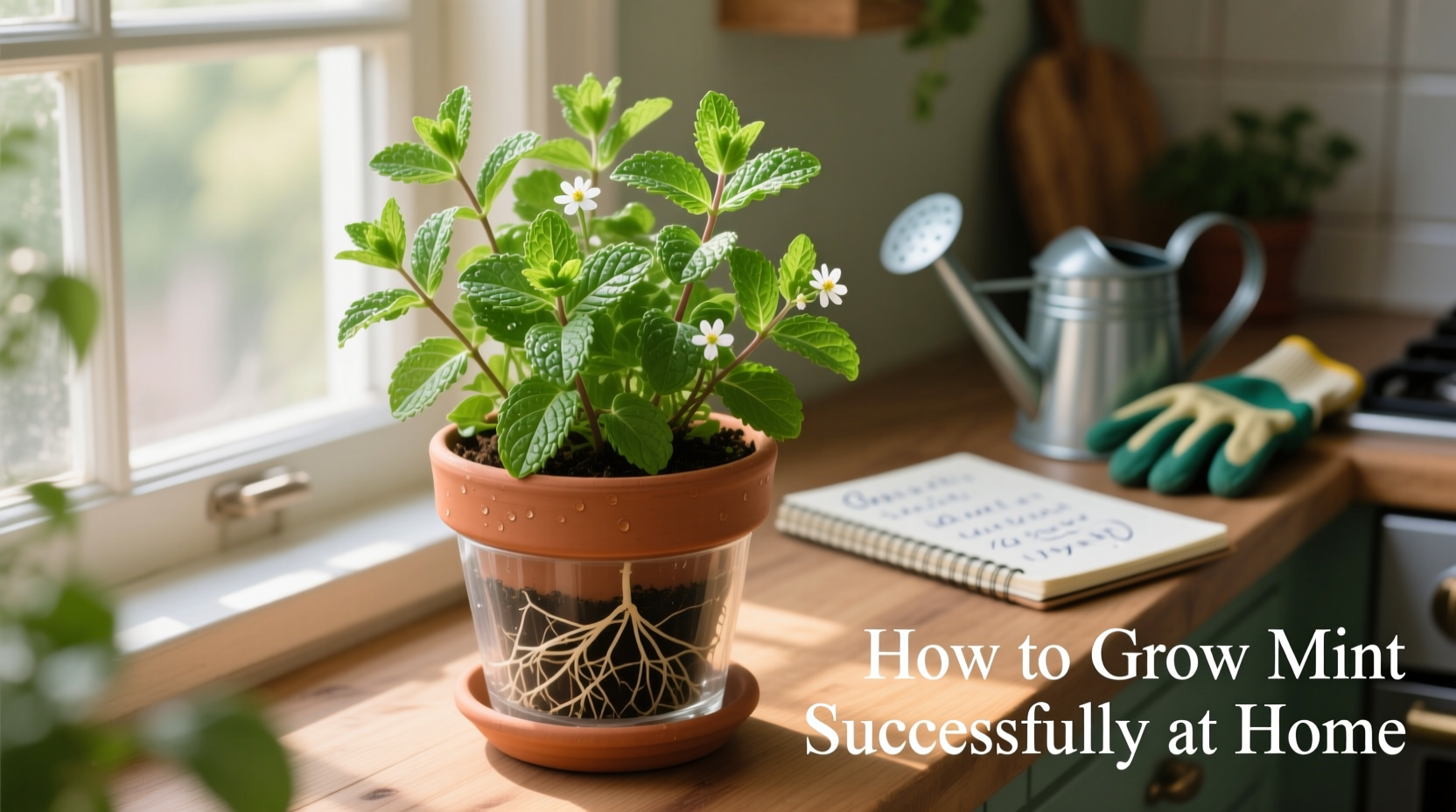 Grow Fresh Mint Year-Round | TheHomeSprouts