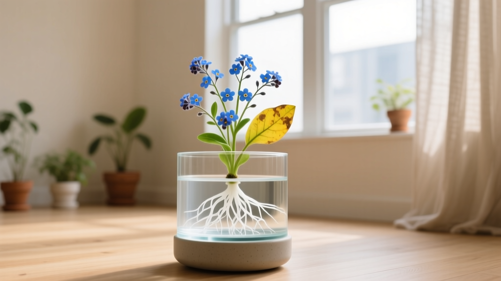 Hydroponic Forget-Me-Nots Turning Yellow? Fix It