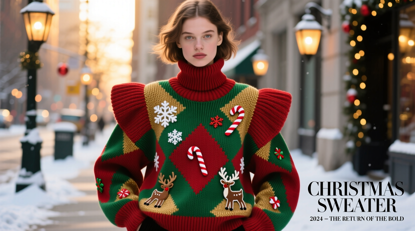 christmas sweater fashion 2024 trends that are making a comeback