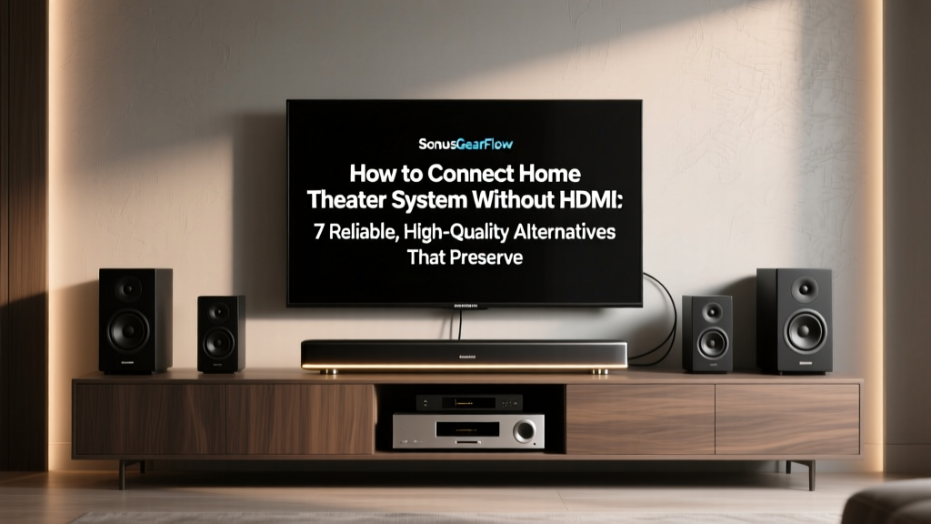 How to Connect Home Theater Without HDMI (2026)