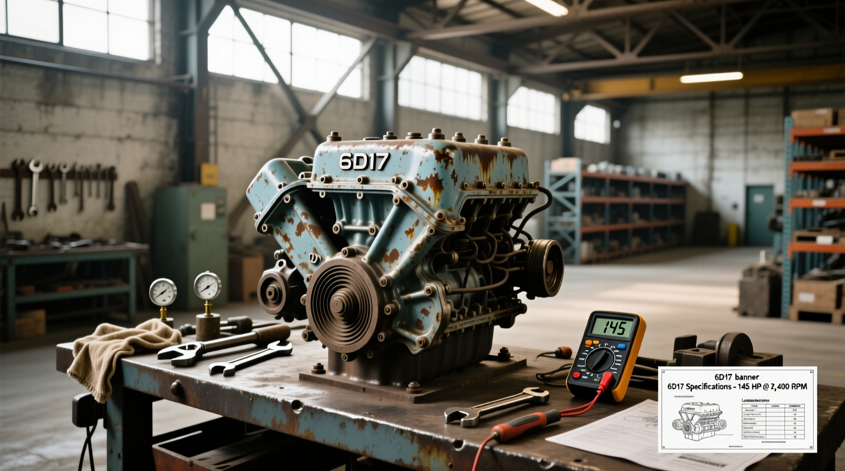 used engine 6d17,How much horsepower does a 6D17 have? buying guide