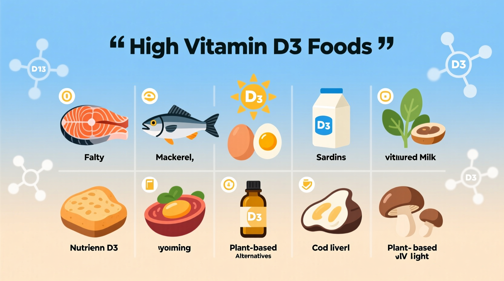 what foods are high in vitamin d3