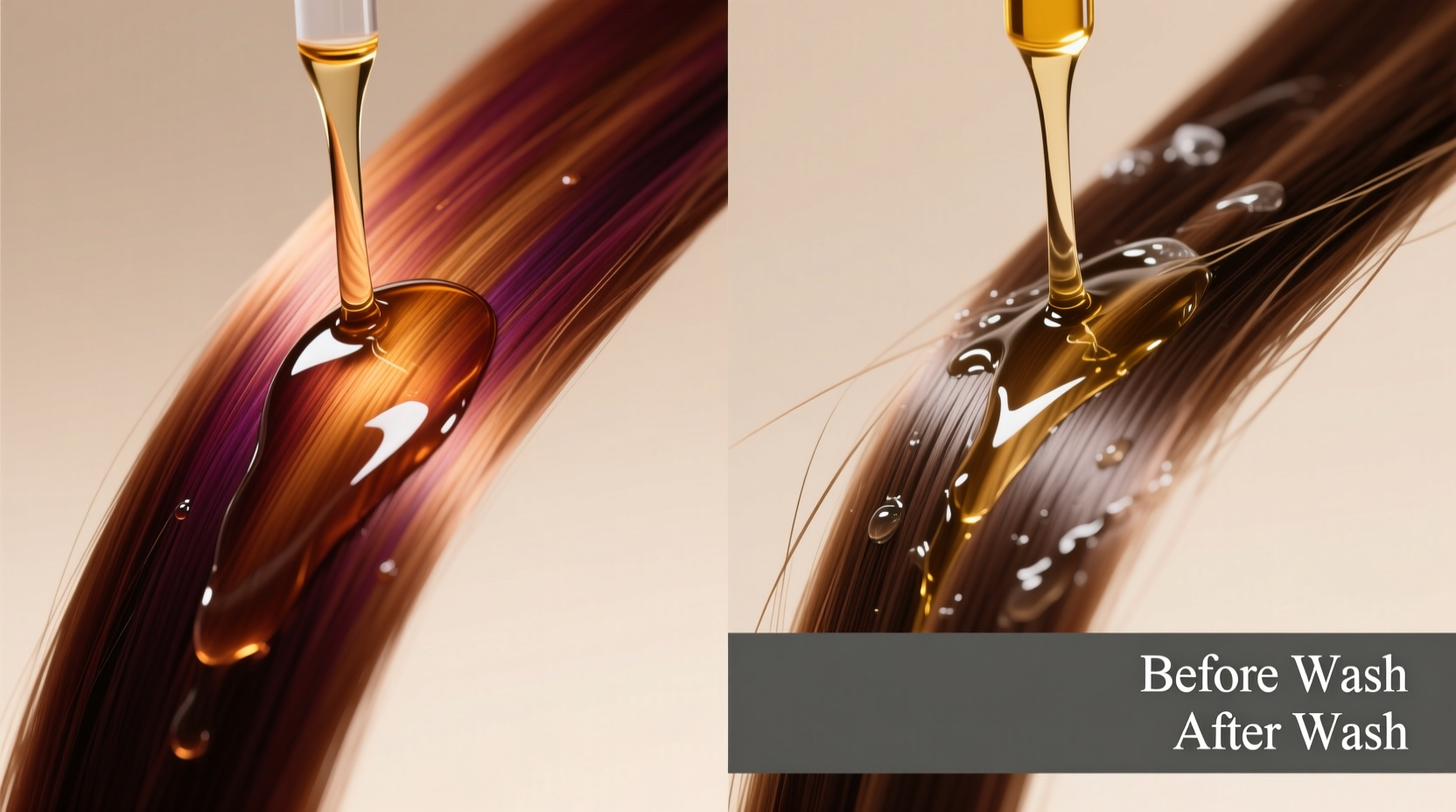 hair oil before wash vs after which protects color treated strands better